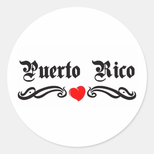 Kamerun Tattoo Style Runder Aufkleber (Vorderseite)