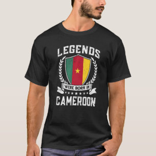 Kamerun - Vintage Flagge Kamerun T-Shirt