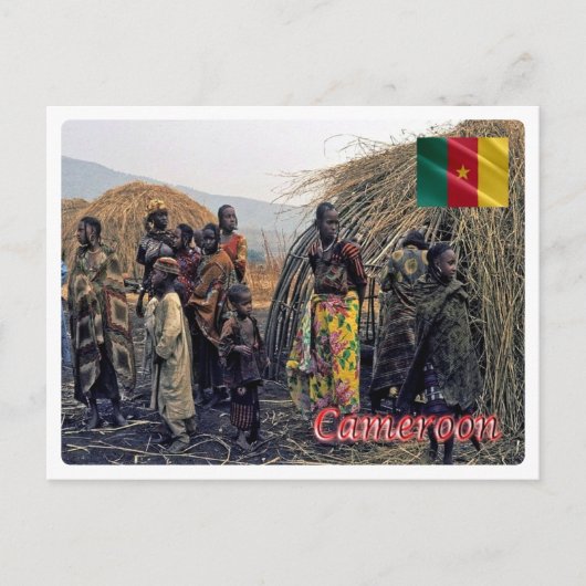 Kamerun - Volk von Kamerun - Postkarte (Vorderseite)