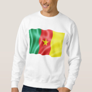 Kamerun-Wellenartig bewegen Sweatshirt