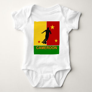 Kamerun-Weltfußball-Baby 2010 wachsen Baby Strampler