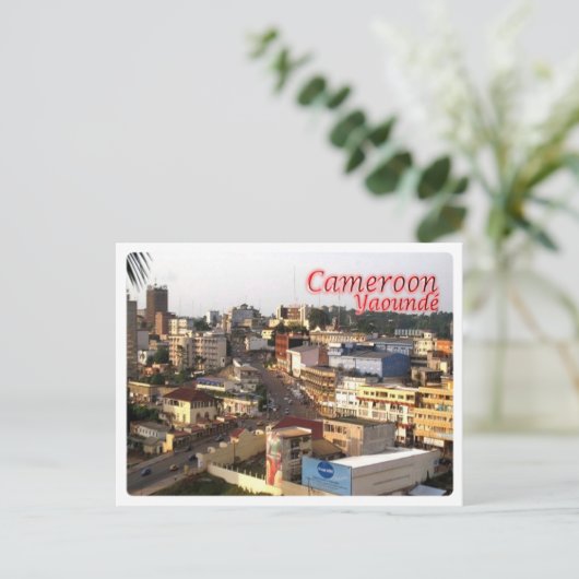 Kamerun - Yaoundé - Postkarte (Stehend Vorderseite)