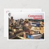 Kamerun - Yaoundé - Postkarte (Vorne/Hinten)