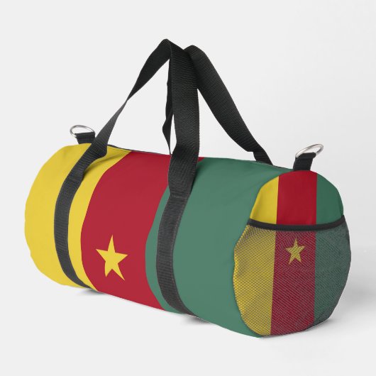 Kamerunaflagge Duffle Bag (Rechte Ecke)