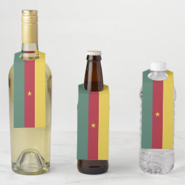 Kamerunaflagge Flaschenanhänger