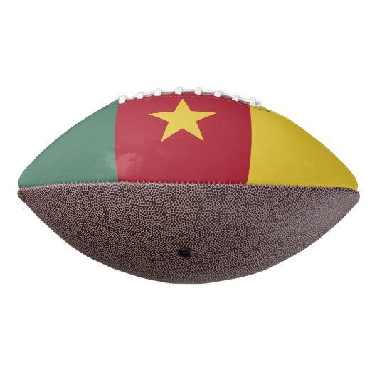 Kamerunaflagge Football (Gedreht 270)