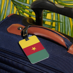 Kamerunaflagge Gepäckanhänger