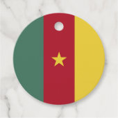 Kamerunaflagge Geschenkanhänger (Vorderseite)
