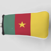 Kamerunaflagge Golf Headcover (Vorderseite)