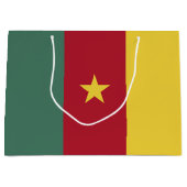Kamerunaflagge Große Geschenktüte (Vorderseite)