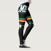 Kamerunaflagge Leggings (Rechts)