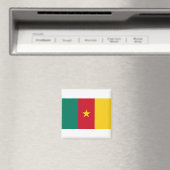 Kamerunaflagge Magnet (In Situ (Geschirrspüler))
