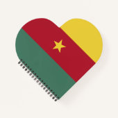 Kamerunaflagge Notizblock (Vorderseite)