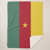 Kamerunaflagge Sherpadecke (Vorderseite)