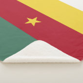 Kamerunaflagge Sherpadecke (3/4)