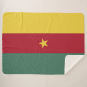 Kamerunaflagge Sherpadecke (Vorderseite (Horizontal))