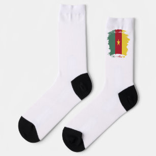 Kamerunaflagge Socken