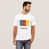 Kamerunaflagge T-Shirt (Vorne ganz)