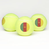 Kamerunaflagge Tennisbälle (Multi)