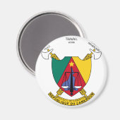 Kamerunemblem Magnet (Vorderseite/Rückseite)