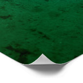 Kameruner Grunge Flag Kamerunische Textur Poster (Ecke)