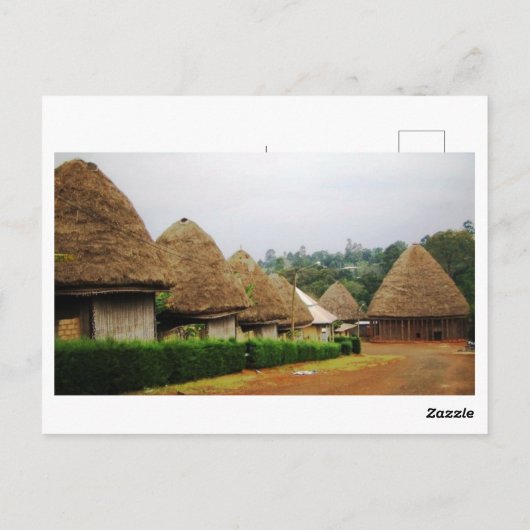 Kameruner Postkarte (Rückseite)