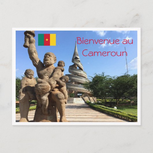 Kameruner Postkarte (Vorderseite)