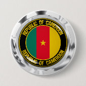 Kameruner RundEmblem Button (Vorderseite)