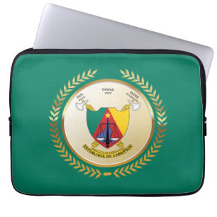 Kameruner Wappen Laptopschutzhülle