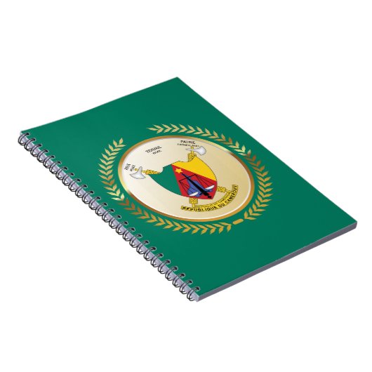 Kameruner Wappen Notizblock (Rechte Seite)