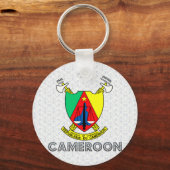 Kameruner Wappen Schlüsselanhänger (Vorderseite)