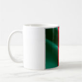 Kamerunische Flagge - Wachsen Kaffeetasse (Links)