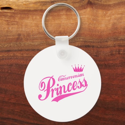 kamerunische Prinzessin Schlüsselanhänger (Vorderseite)