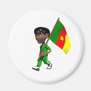 Kamerunischer Junge Magnet