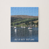 Kames Bay, Insel Bute, Schottland Puzzle (Vertikal)