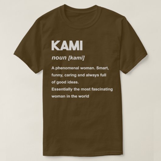 Kami 11 T-Shirt (Design vorne)