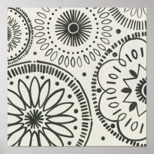 Kami abstraktes Muster Poster