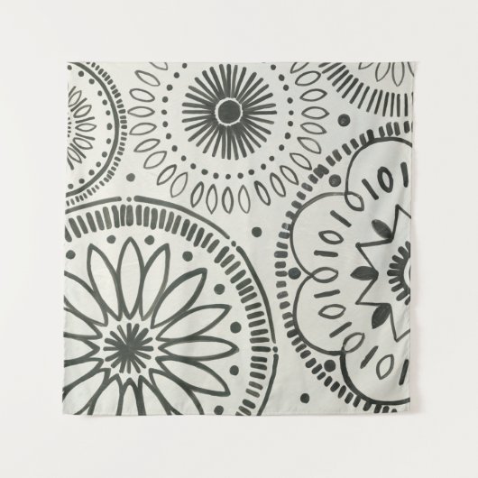 Kami abstraktes Muster Wandteppich (Vorderseite (Horizontal))