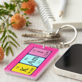 Kami Periodenschlüsselring Schlüsselanhänger (Vorderseite rechts)