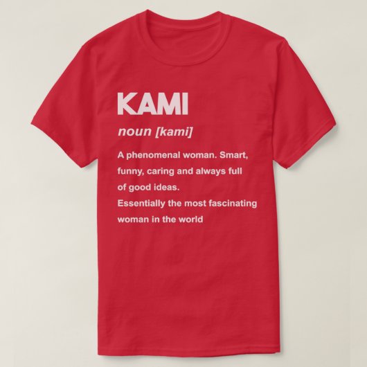 Kami T-Shirt (Design vorne)