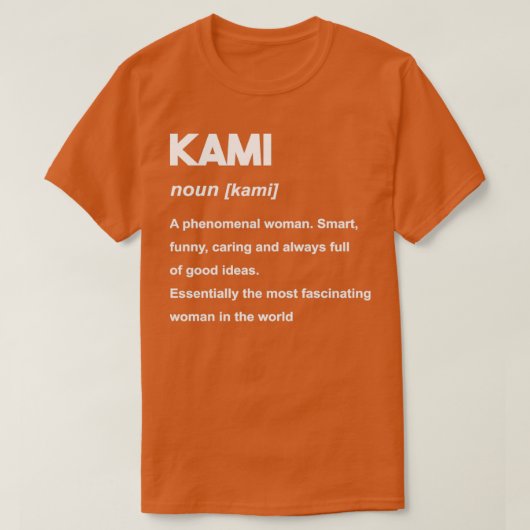 Kami T-Shirt (Design vorne)
