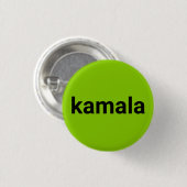 Kamian-cooler schwarzer Kalkgrün Button (Vorne & Hinten)