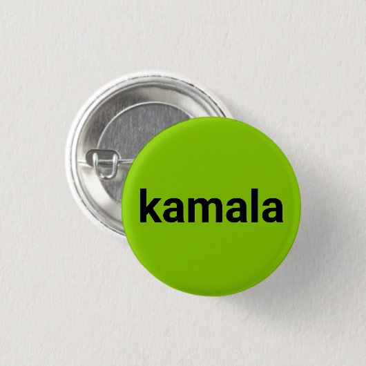 Kamian-cooler schwarzer Kalkgrün Button (Vorne & Hinten)