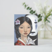 Kamikakushi Postkarte (Stehend Vorderseite)