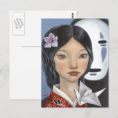 Kamikakushi Postkarte (Vorne/Hinten)