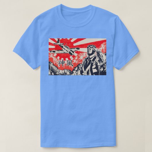Kamikaze A6M Null T-Shirt (Design vorne)