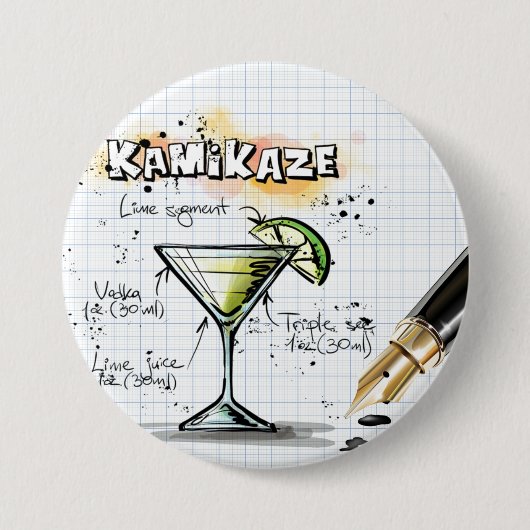 Kamikaze Button (Vorderseite)