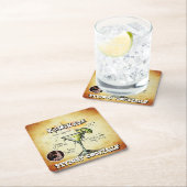 Kamikaze Cocktail Party Rechteckiger Pappuntersetzer (Vor Ort)