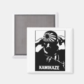 Kamikaze Magnet (Vorderseite/Rückseite)
