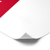 Kamikaze Zombie Poster (Ecke)